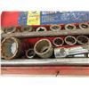 Image 3 : 3/4" Socket Set, Ratchet, Strong Bar, Extension Sockets up to 2"