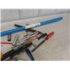 Image 6 : Odds n Ends of Tools; Pipe Bender, Screwdriver, Extension Handle, Wooden Drawer Pulls
