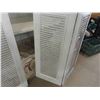 Image 4 : 2 Bi Fold Doors with Tracking 36" x 79" Each