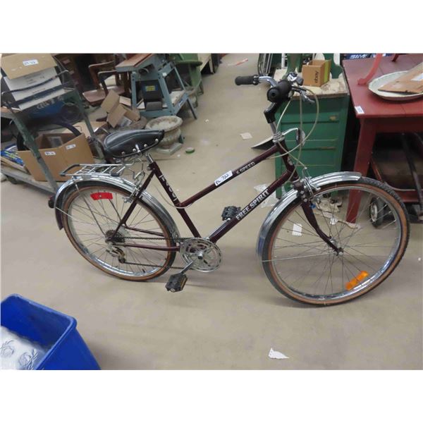 Free Spirit 6 Speed FS400 Pedal Bike 26" 