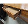 Image 5 : Antique Vintage Mission oak style library desk. Wonderful Condition.  There are cracks 