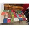 Image 1 : Vintage antique books- Box of 32.  They look great on your shelf and contain many good reads.  
