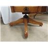 Image 7 : Vintage Antique Mission Oak Executive Office Chair.  Refinished and would look 