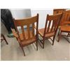 Image 6 : 4 Vintage Antique Mission Oak Chairs in original condition but are in need of re-gluing