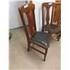 Image 2 : 4 Vintage Antique Chairs purchased over 100 years ago.  They are in their original 