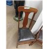 Image 3 : 4 Vintage Antique Chairs purchased over 100 years ago.  They are in their original 