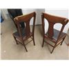 Image 5 : 4 Vintage Antique Chairs purchased over 100 years ago.  They are in their original 