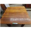 Image 2 : Vintage Antique Large Oak Dining Table at least 100 years old. Refinished but still does 