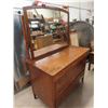 Image 2 : Large Vintage Antique Mission Oak Dresser with 4 drawers. It is almost 42” wide.  It