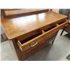 Image 6 : Large Vintage Antique Mission Oak Dresser with 4 drawers. It is almost 42” wide.  It