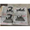 Image 8 : 3 Antique Tools for Collector Books.  1 reprint of a Stanley catalogue from about 100 years 