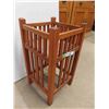 Image 2 : Vintage Mission Style Plant Stand -original condition, about 12” square x about 24” tall.
