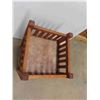 Image 3 : Vintage Mission Style Plant Stand -original condition, about 12” square x about 24” tall.