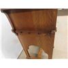 Image 3 : Vintage Antique Smokers Stand - mission oak style, refinished and looks great!  It is 