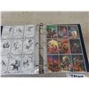 Image 4 : Binder with Boris Vallejo Fantasy Cards - 200 ++ & Lord of The Rings 4 Vol. Sealed