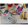 Image 5 : Husky Tool Bag with Assosrted Goodies ; Ramset Concrete Nailer, Stapler, Safety 