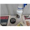 Image 3 : Moose Hockey Puck, Newspaper Clippings; WPG Jets + Wayne Gretzky