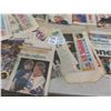 Image 7 : Moose Hockey Puck, Newspaper Clippings; WPG Jets + Wayne Gretzky