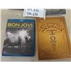 Image 2 : DVDs ; Bon Jovi, Led Zepplin, Def Leppard, Eagle + India Express Bottle