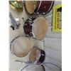 Image 6 : Small Kids Drum Kit 6 Pieces by CB Drums - Not Sure if All