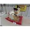 Image 1 : Vintage Home Made Wooden Childs Rocking Toy