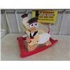 Image 4 : Vintage Home Made Wooden Childs Rocking Toy