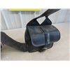 Image 3 : Pair of Black Leather Saddle Bags - All American Rider