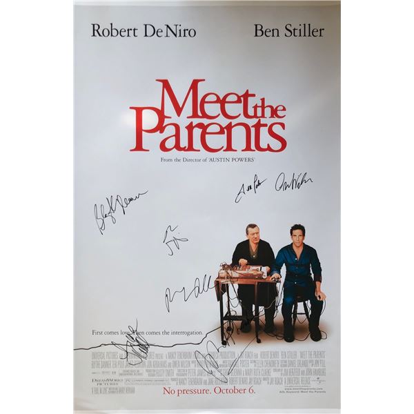 Signed Meet the Parents Robert De Niro Poster
