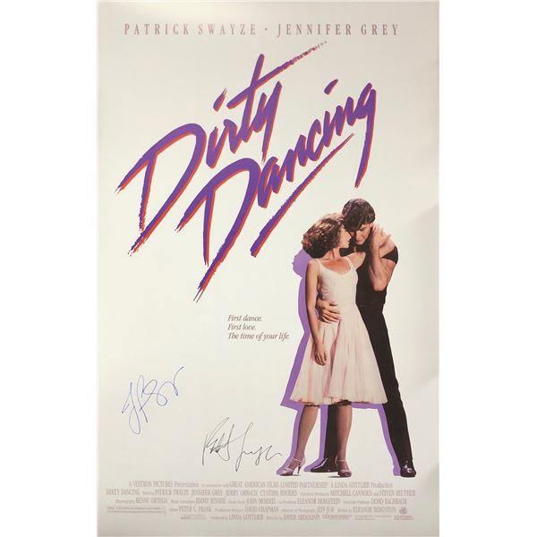Signed Dirty Dancing Jennifer Grey Poster