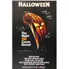 Image 1 : Signed Halloween Jamie Lee Curtis Poster