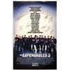 Image 1 : Signed Expendable 3 Poster Sylvester Stallone Jason Statham