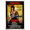 Image 1 : Signed Rambo First Blood Poster Sylvester Stallone