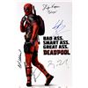 Image 1 : Ryan Reynolds Autograph Signed Deadpool Poster
