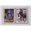 Image 3 : (2) Wayne Gretzky NHL Hockey Trading Cards -,Edmonton Oilers (Cannot Guarantee Authenticity)