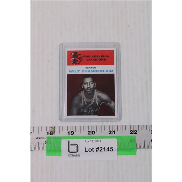 NBA Basketball Wilt Chamberlain Trading Card(Cannot Guarantee Authenticity)