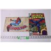 Image 1 : (2) Tin Signs - Black Panther and Spider Man