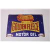 Image 4 : (2) Tin Signs - Jack Daniels Liquor and Golden Fleece Motor Oil