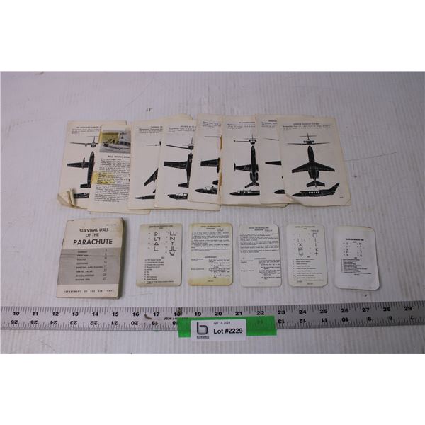 Military Aircraft Identification Cards Bodnarus Auctioneering military-aircraft-identification-cards-bodnarus-auctioneering