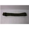Image 5 : Military Green Web Belt and Black Dress Belt