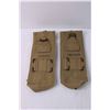 Image 2 : Korean War Canadian Web Belt and Four Bren Pouches - 1952 to 1953