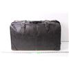 Image 1 : Black Leather Vintage Suitcase