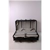 Image 4 : Black Leather Vintage Suitcase