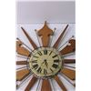 Image 2 : Vintage Wood and Metal Clock