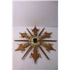Image 4 : Vintage Wood and Metal Clock