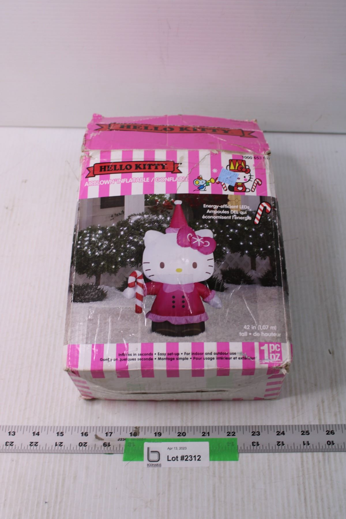 Hello Kitty Christmas Inflatable 42 Tall Bodnarus Auctioneering Hello kitty christmas inflatable 42 tall bodnarus auctioneering