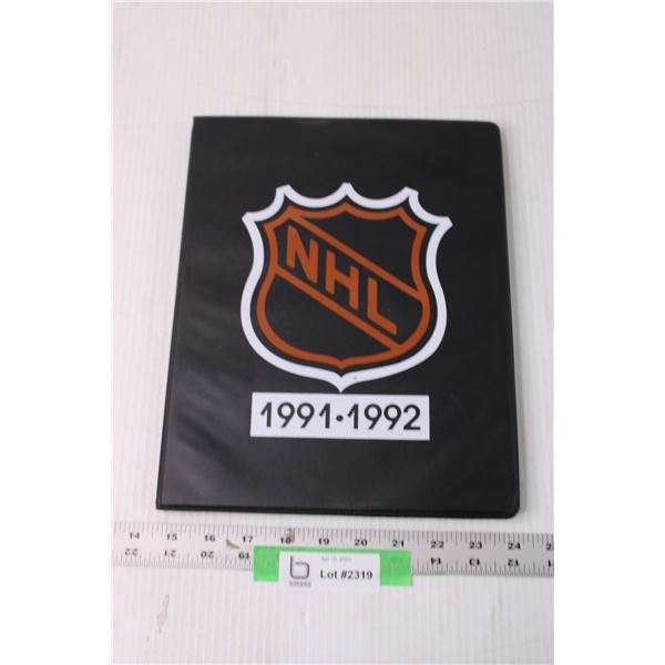 NHL Hockey Book of Trading Cards