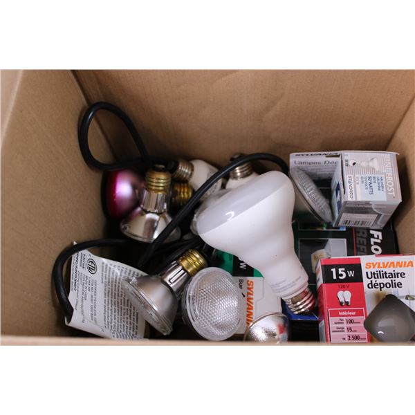 Lot of Assorted Light Bulbs and LED Lights