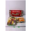 Image 1 : (3) Vintage Board Games - Puzzle, Yum, Scrabble
