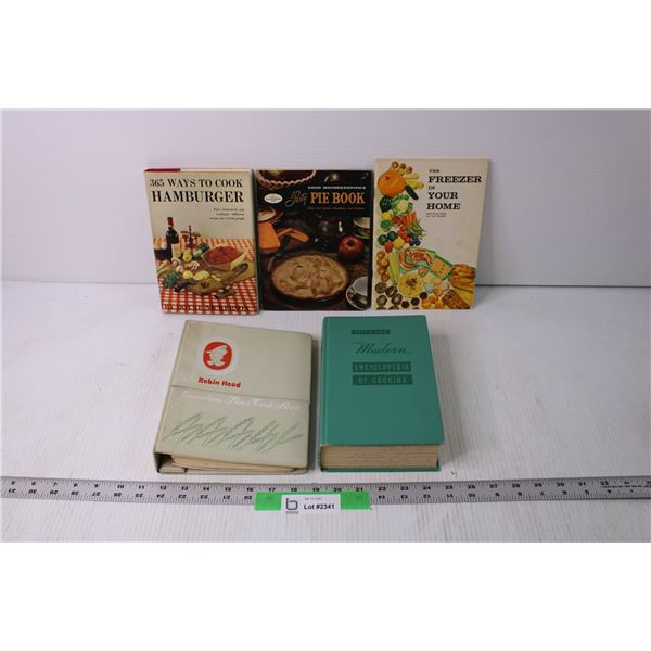 (5) Vintage Cook Books