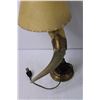 Image 2 : Vintage Horn Lamp (Working)